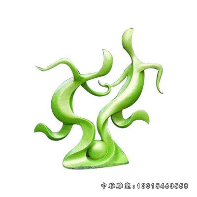 不锈钢城市抽象人物雕塑