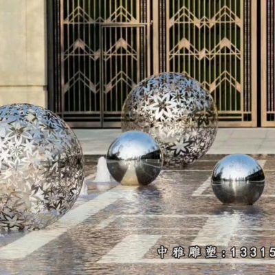 喷泉景观不锈钢摆件