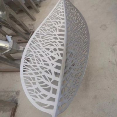 铁艺树叶不锈钢摆件