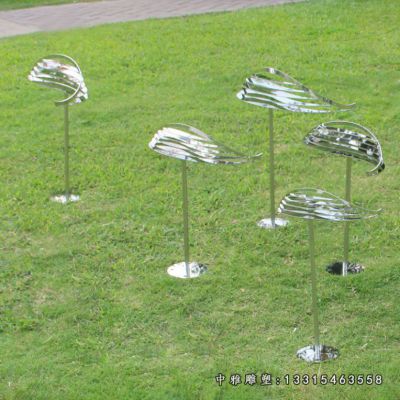 小鱼不锈钢动物雕塑