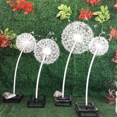蒲公英不锈钢雕塑