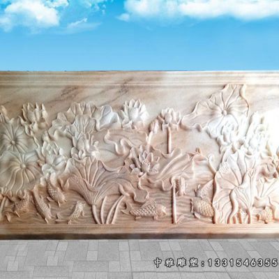 庭院景观石雕影壁