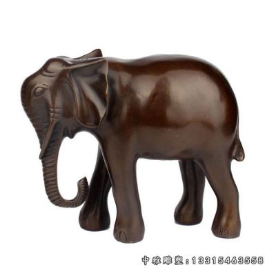 铜雕吉祥大象