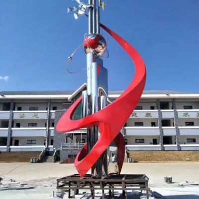 不锈钢校园景观