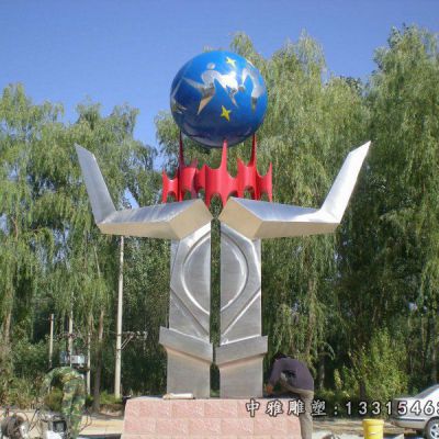 城市标志不锈钢摆件