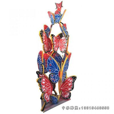 蝴蝶不锈钢雕塑