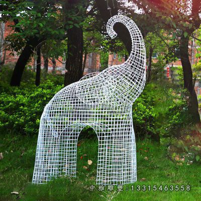 不锈钢卷鼻大象