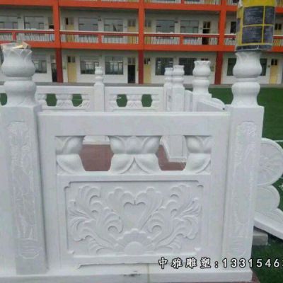 汉白玉石雕升旗台