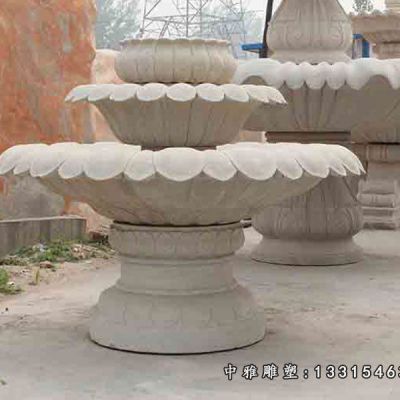 石雕广场喷泉