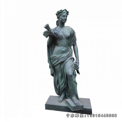 城市铜雕西方人物