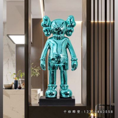 不锈钢商场机器人雕塑