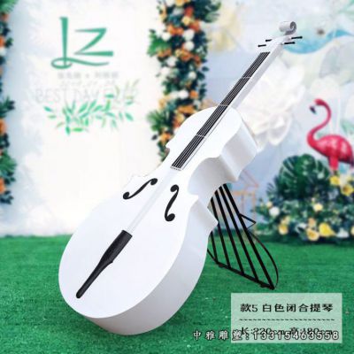 不锈钢提琴摆件