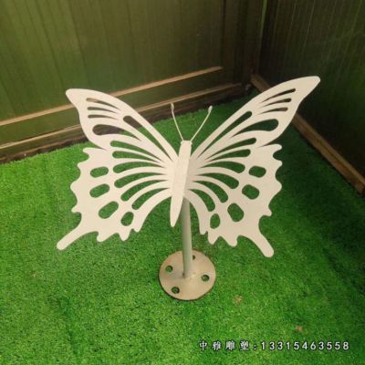 飞行蝴蝶不锈钢雕塑
