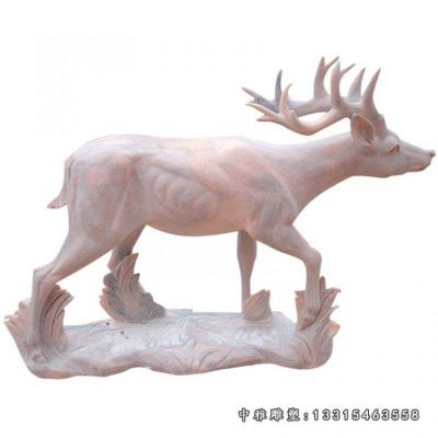石雕公园小鹿