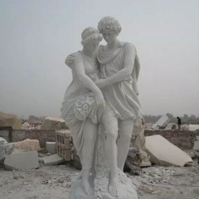 西方天使石雕雕塑