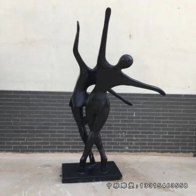 铜雕抽象人物雕塑