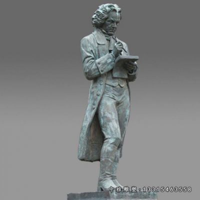 音乐家铜雕贝多芬