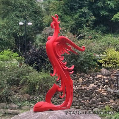 不锈钢动物凤凰