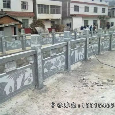 河道栏板石雕雕塑