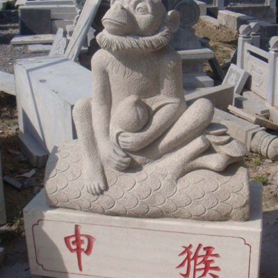 十二生肖石雕动物