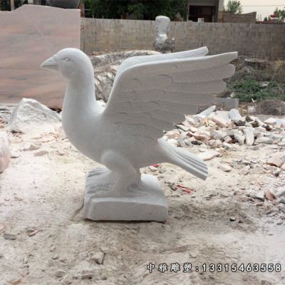 鸽子公园石雕