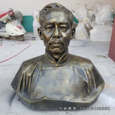 铜雕蔡元培雕塑