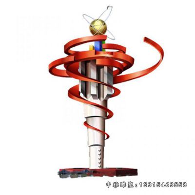 彩带不锈钢雕塑