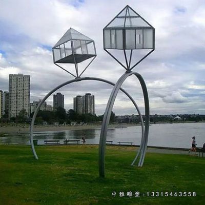 大型拱门不锈钢雕塑