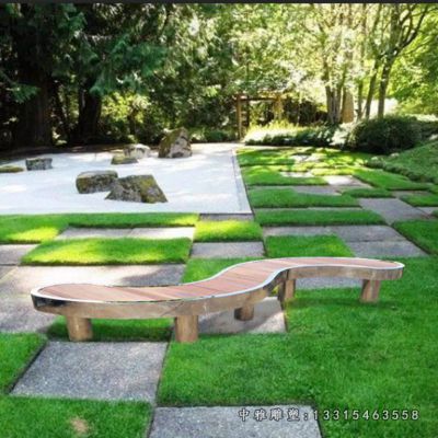 公园座椅不锈钢雕塑