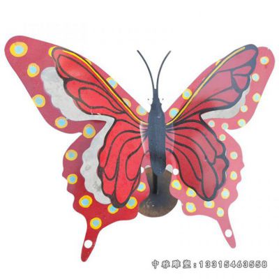 不锈钢仿真蝴蝶雕塑