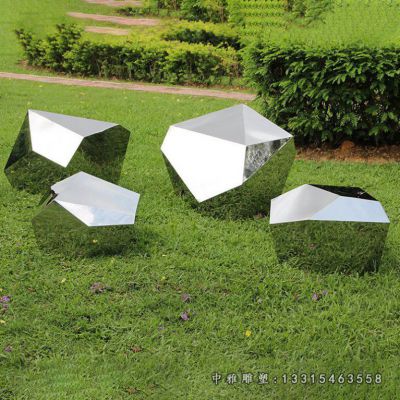 不锈钢园林景观石