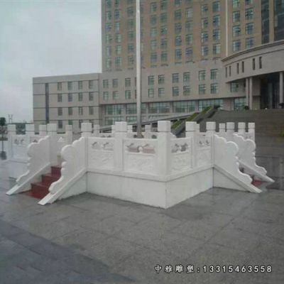 升旗台广场石雕雕塑