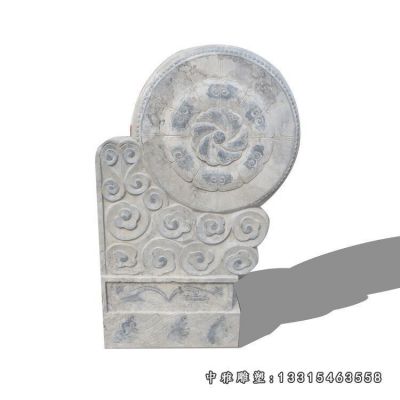 石雕宅门抱鼓石