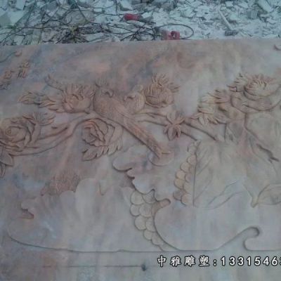 石浮雕广场景观