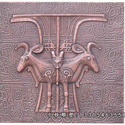 广场景观铜浮雕