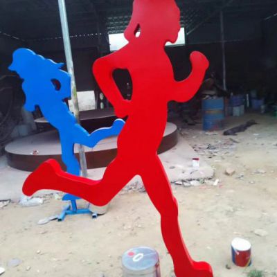 不锈钢户外运动人物