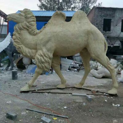 骆驼动物石雕雕塑