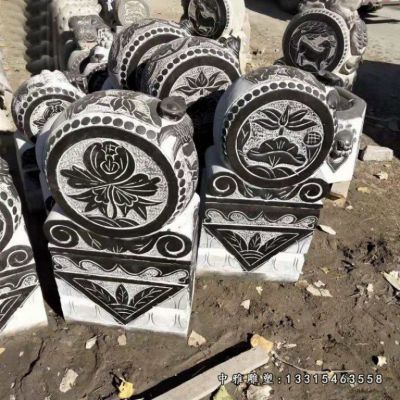 宅门石雕抱鼓雕塑