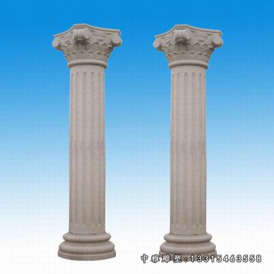 石雕欧式罗马柱雕塑