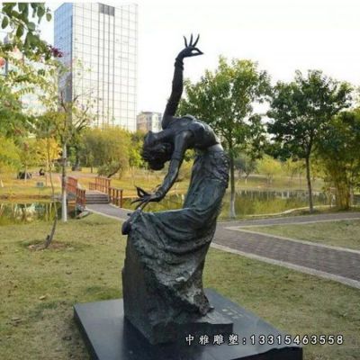 美人鱼公园铜雕