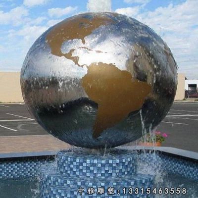 不锈钢广场喷泉景观