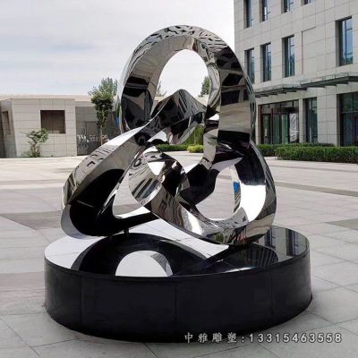 不锈钢小区景观