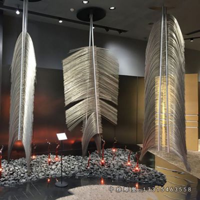 不锈钢动物羽毛