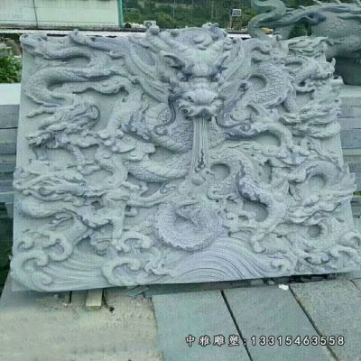 石浮雕景观摆件