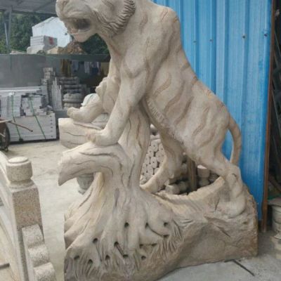 石雕十二生肖老虎