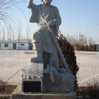 石雕二十四孝人物雕像