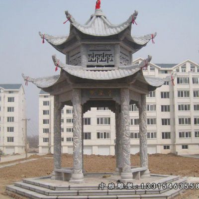 石雕景观凉亭
