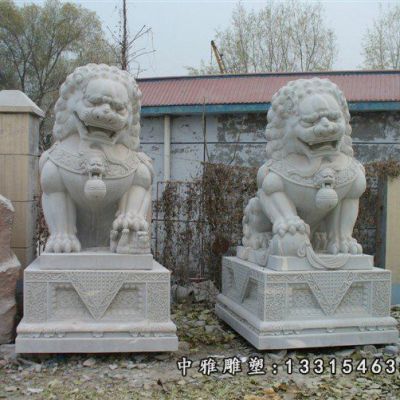 石雕动物狮子雕塑