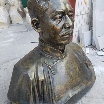 校园铜雕蔡元培