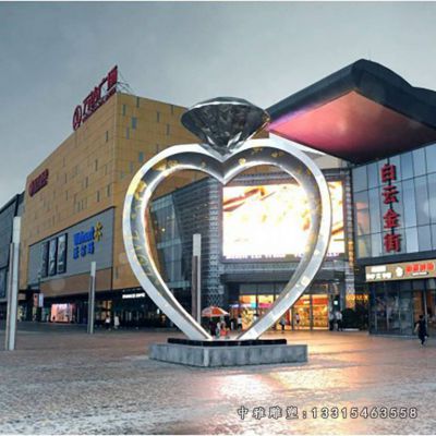 广场不锈钢戒指